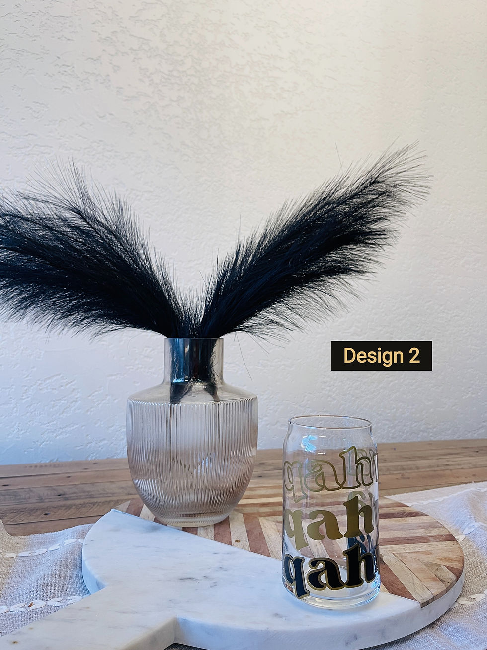 Thumbnail: Retro Qahwa Ice Cup with Lid & Straw