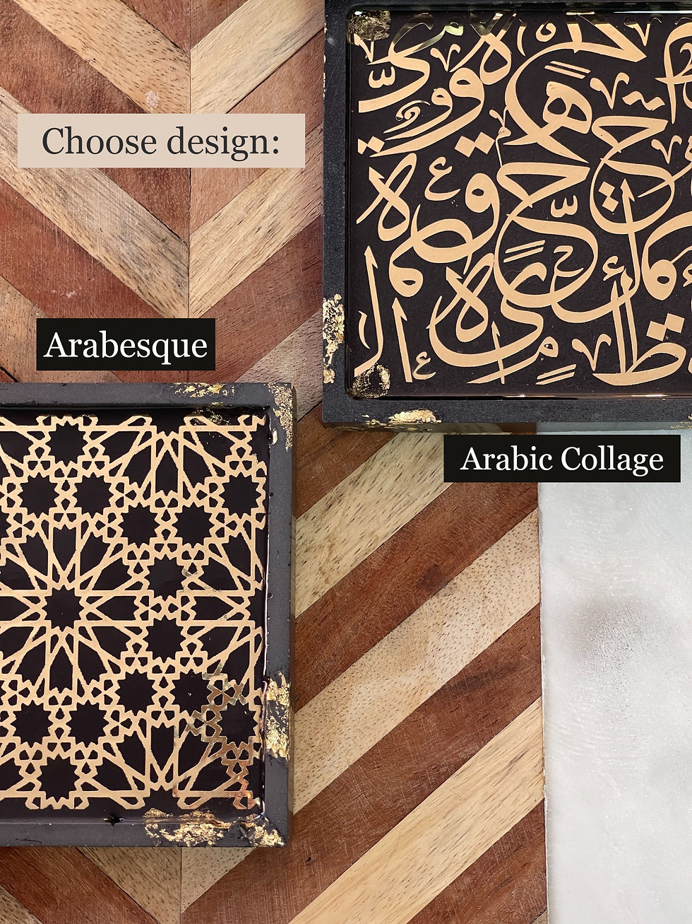 Thumbnail: Arabesque Square Trinket Tray