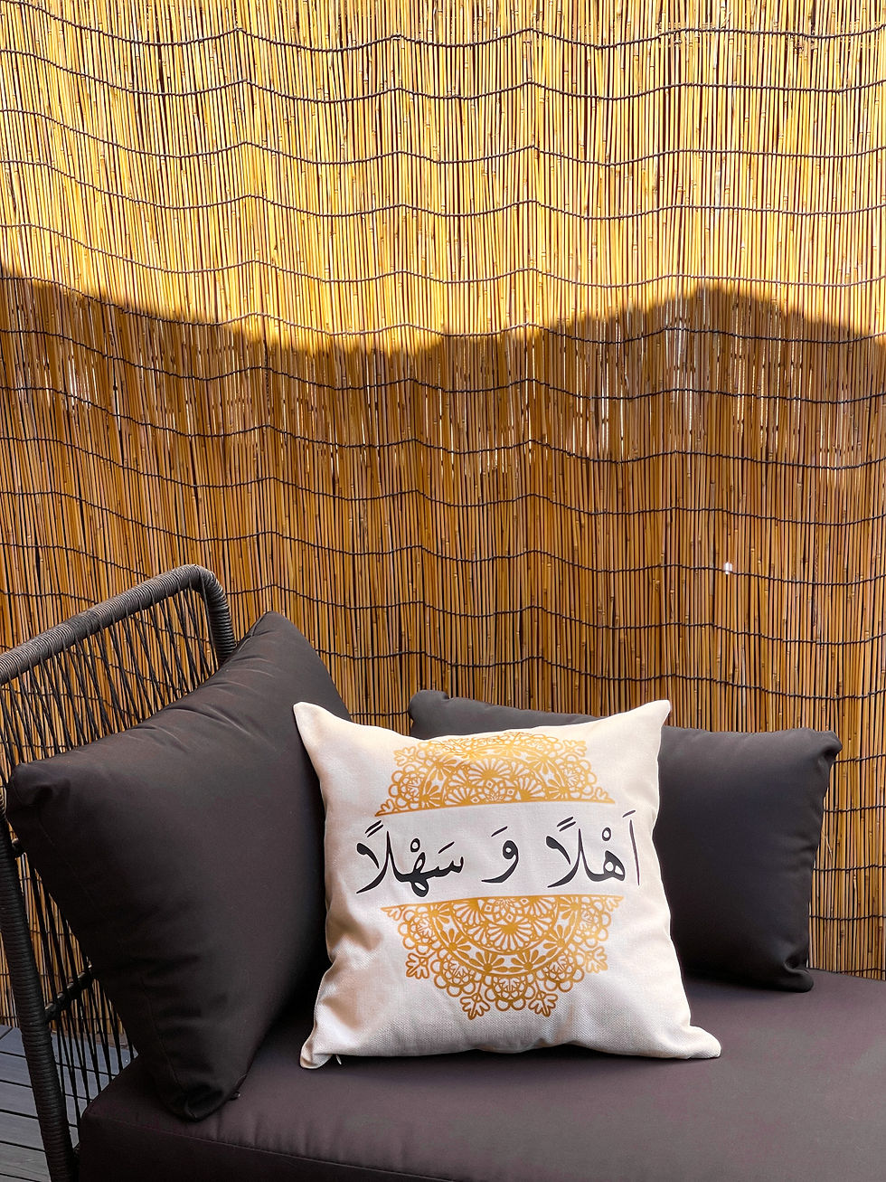 Thumbnail: Ahlan Wa Sahlan “Welcome” Pillow Cover 