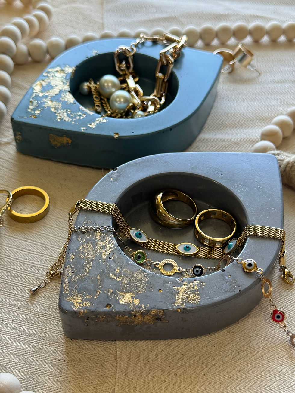 Thumbnail: Modern Eye-Shaped Trinket Dish