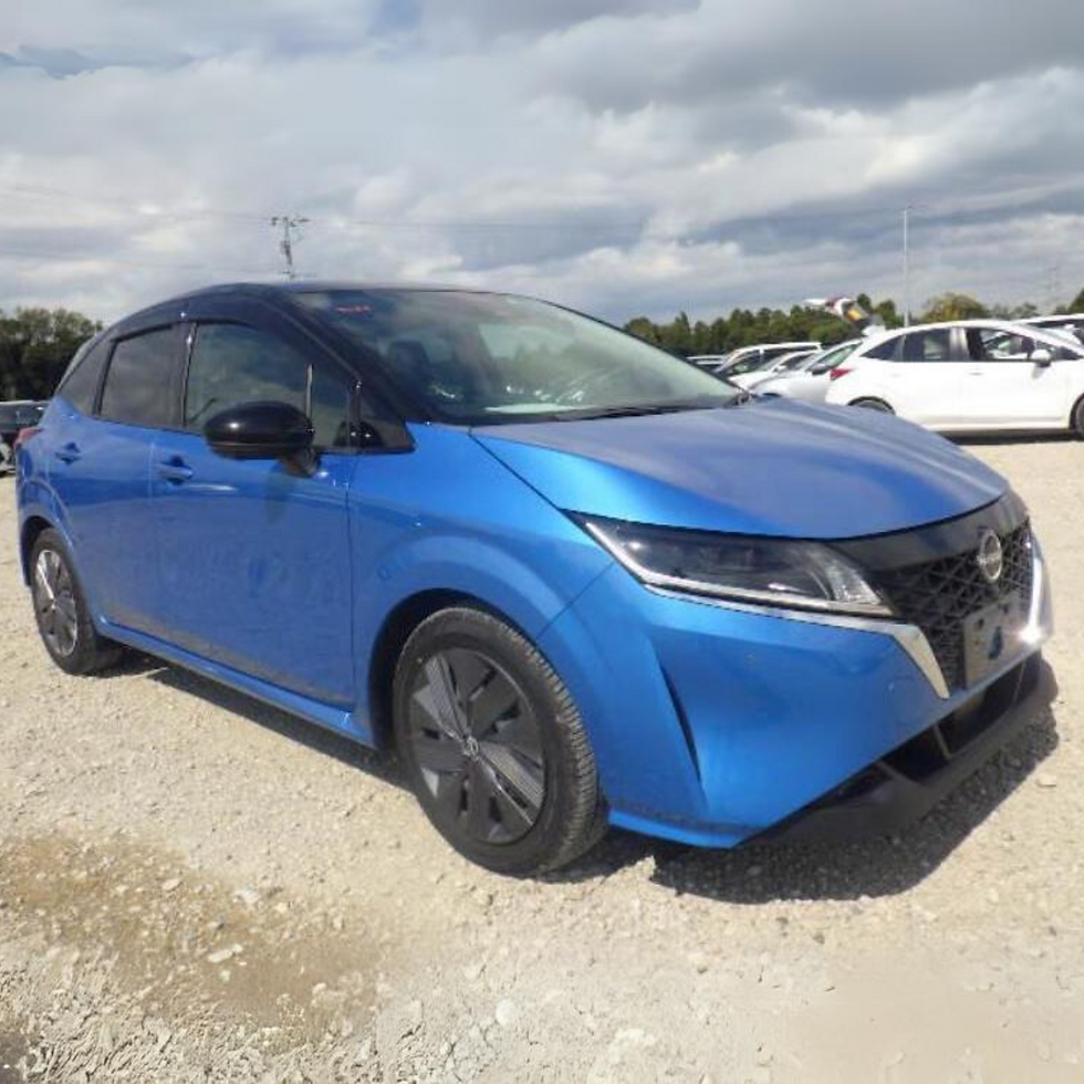 Thumbnail: Nissan Note E Power X Model Vivid Blue/Black Star