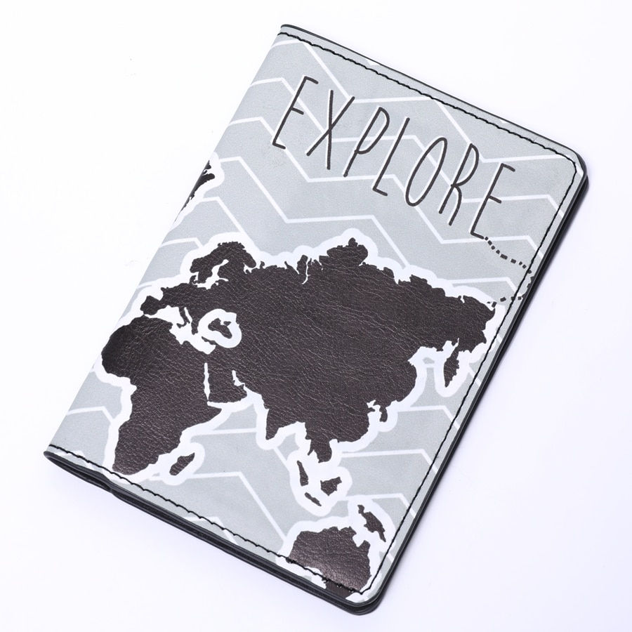 Thumbnail: Travel Passport Cover Case Credit Card Holder