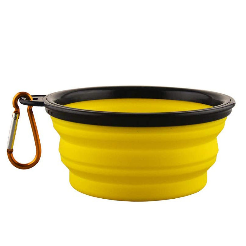 Thumbnail: Collapsible Dog Cat Bowl BPA Free Pet Travel