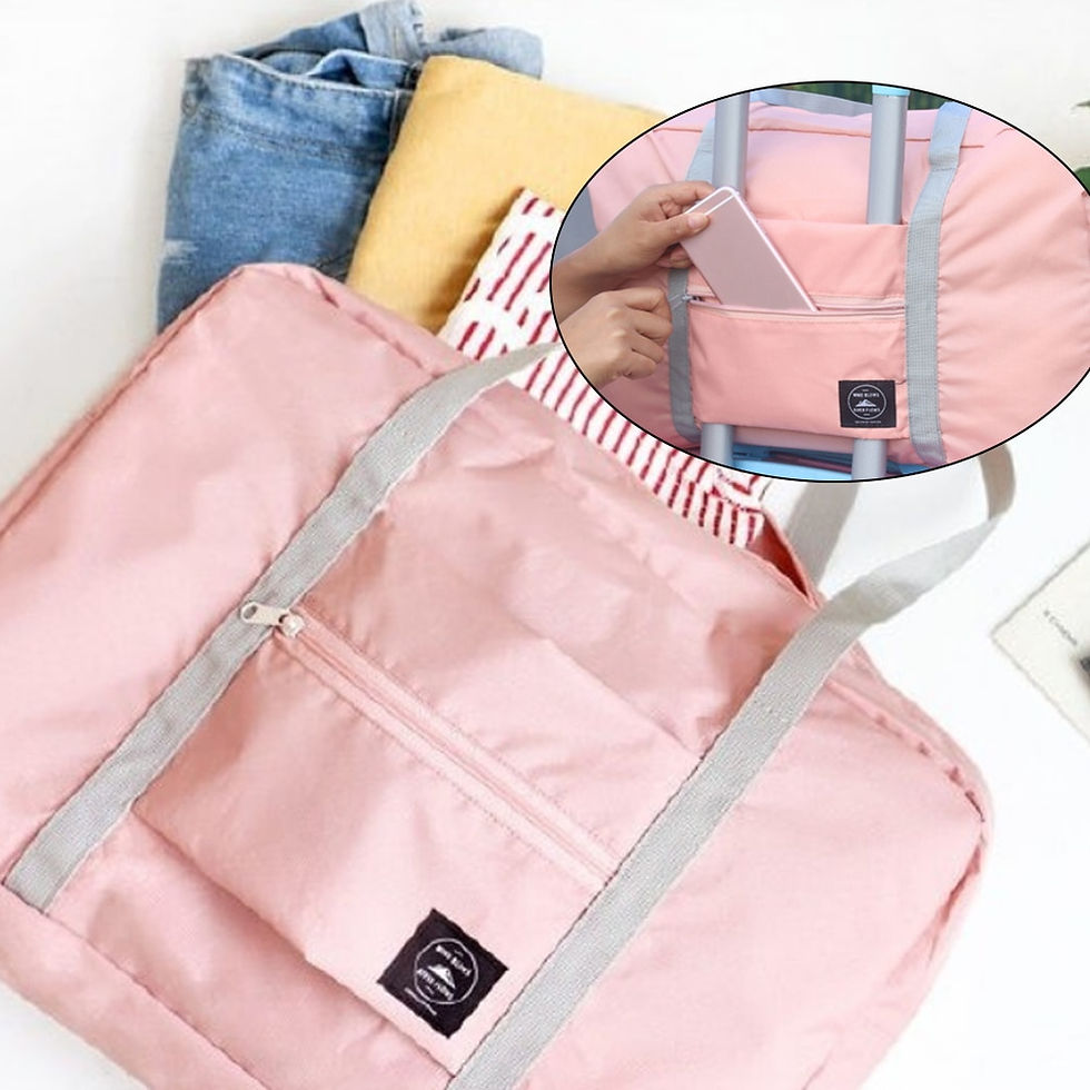 Thumbnail: Travel Bag Women Handbags Luggage Foldable Storage Tote Men
