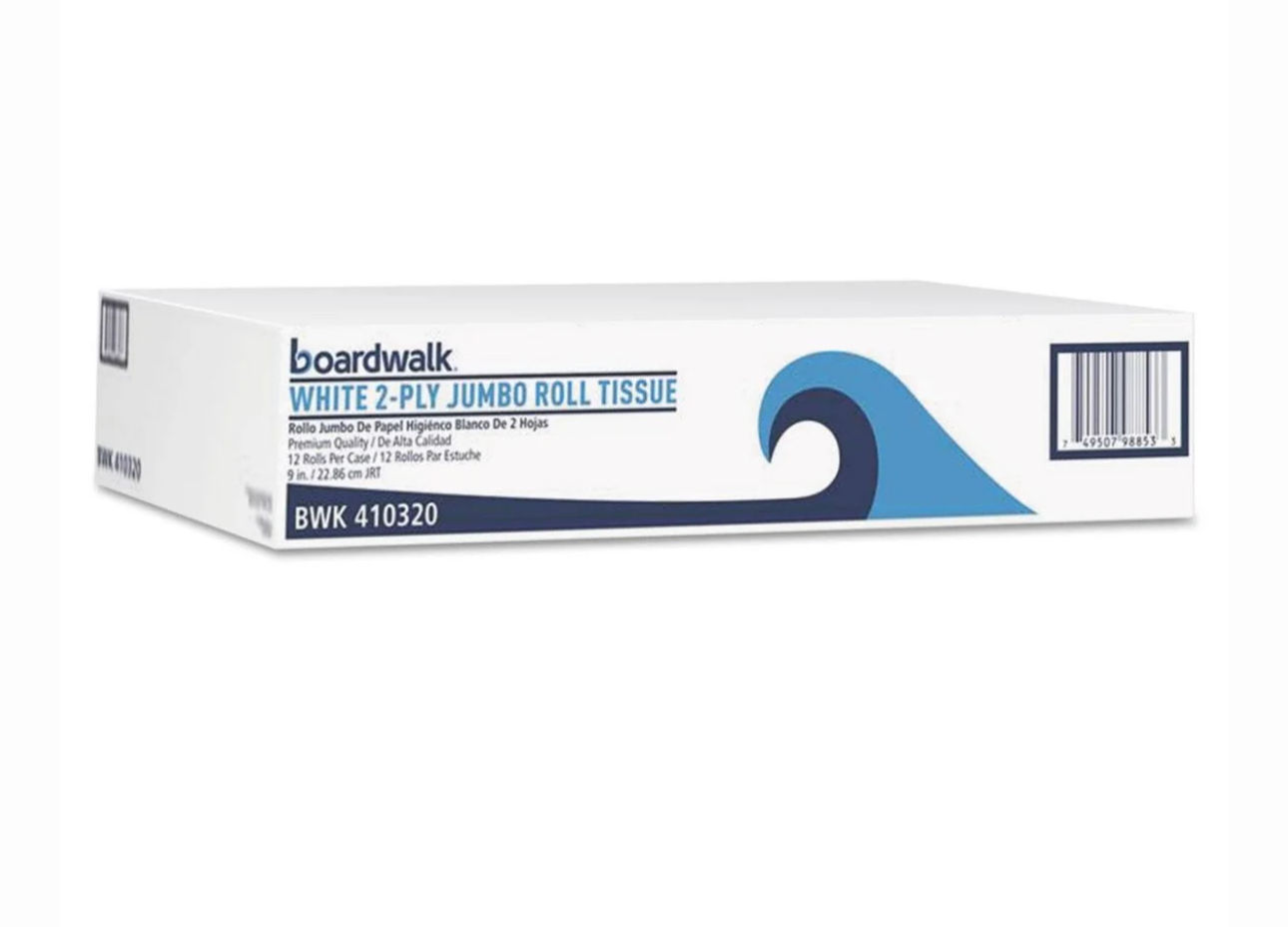 boardwalk White 2-Ply Jumbo Tissue 