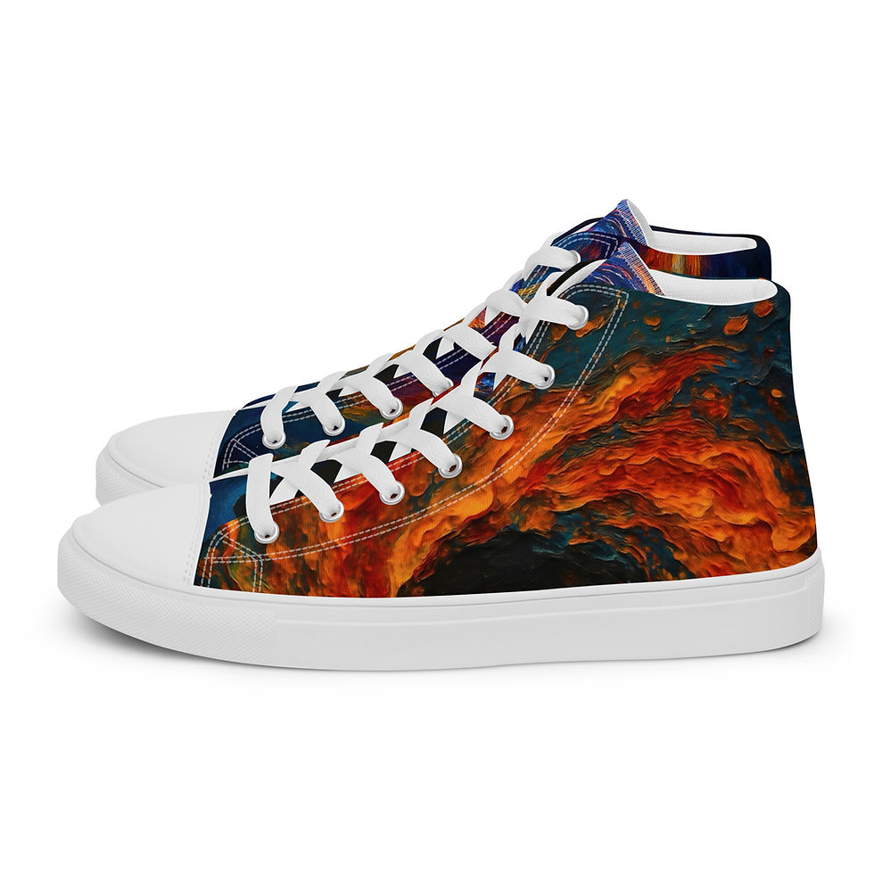 Thumbnail: Event Horizon | High Top Canvas Shoes