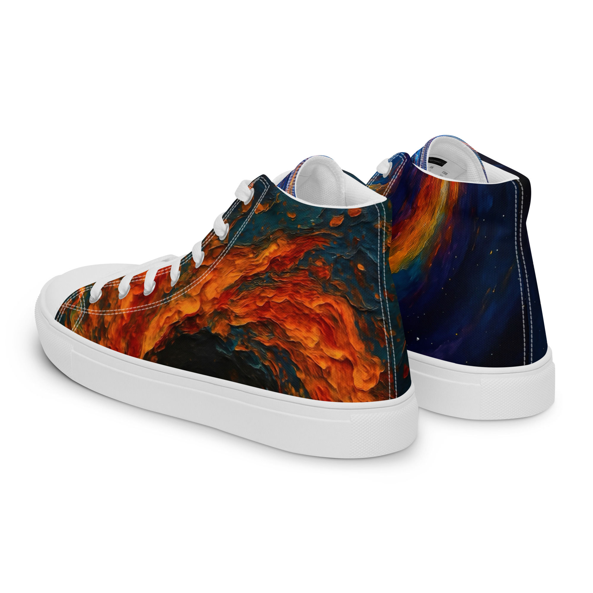 Event Horizon | High Top Canvas Shoes