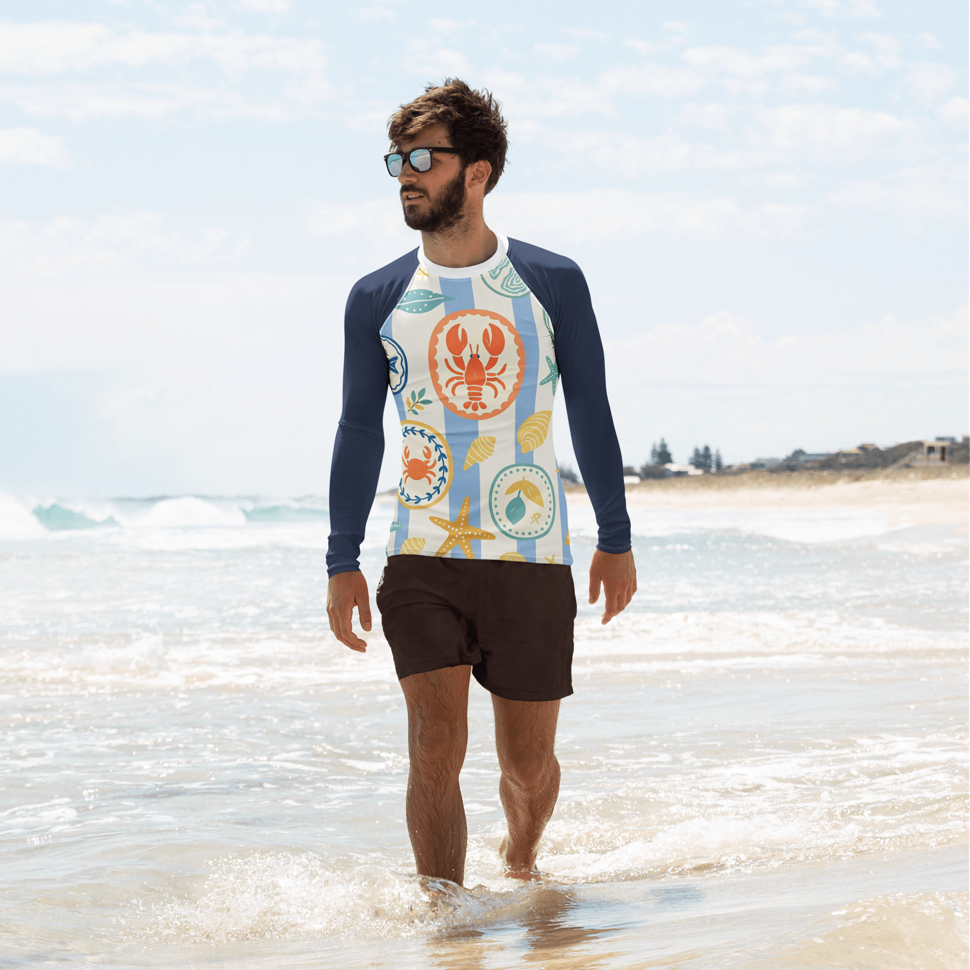 Protection is Power | Men's Rash Guard UPF 50+