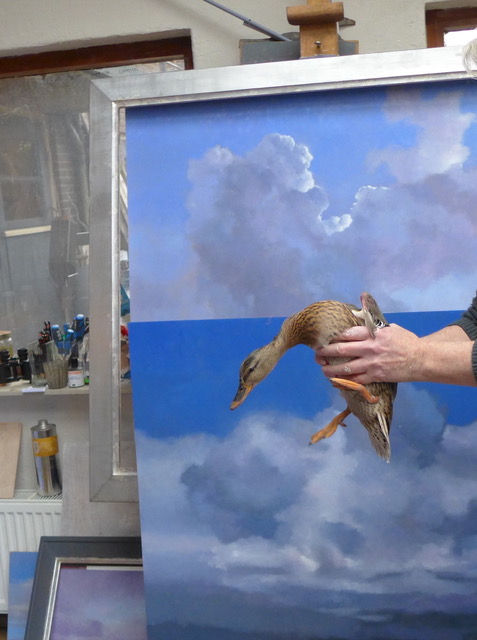 Kees Alderliesten Rijsoord schilderij atelier