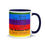 Thumbnail: TLC Mug with Color Inside Rainbows