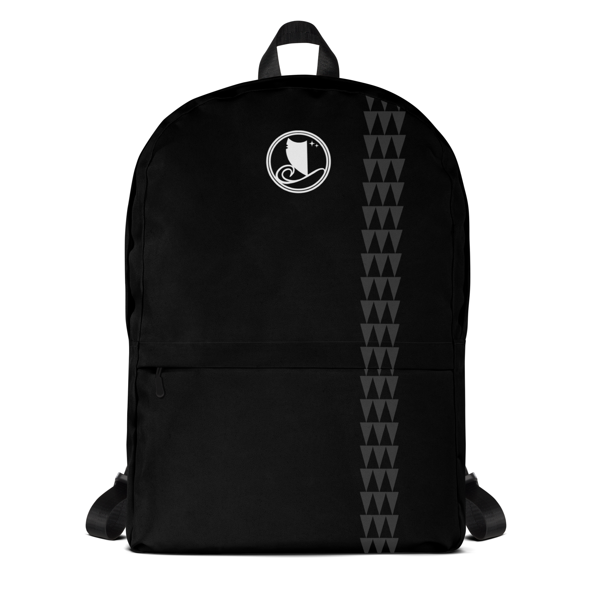 Va'a Beyond Hawai'i Black Backpack