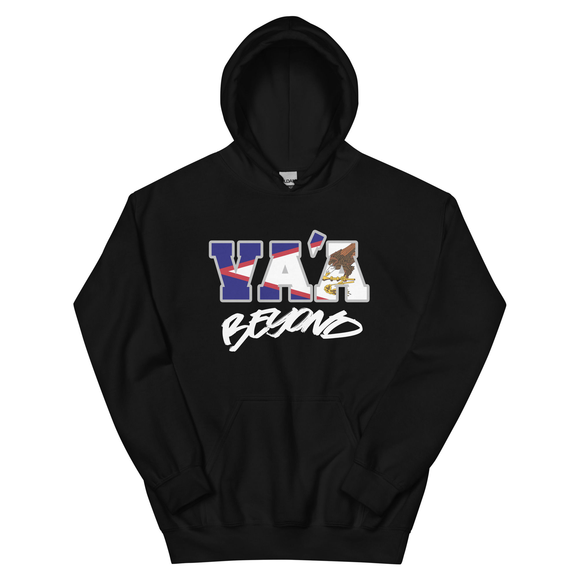 Va'a Beyond Flag American Samoa Hoodie