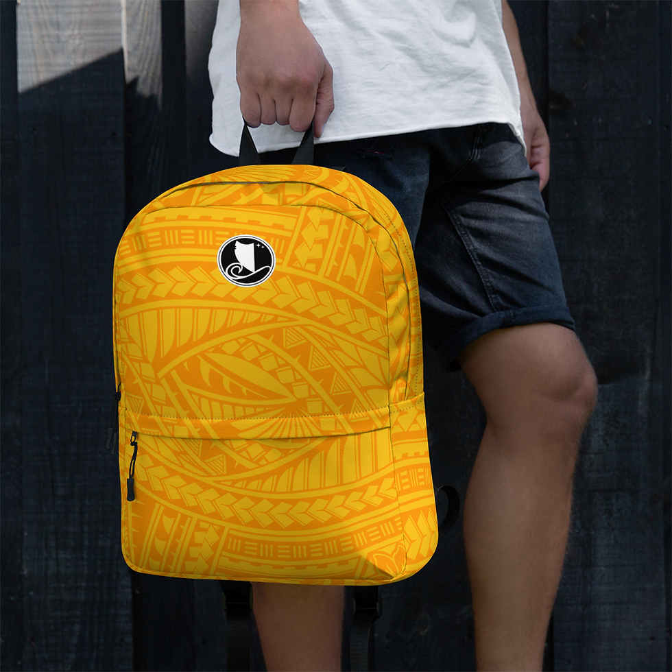 Thumbnail: Va'a Beyond Samoa Yellow Backpack