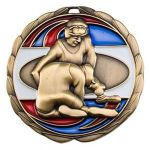 Thumbnail: 2.5" Antique colored Medal by Simbacal