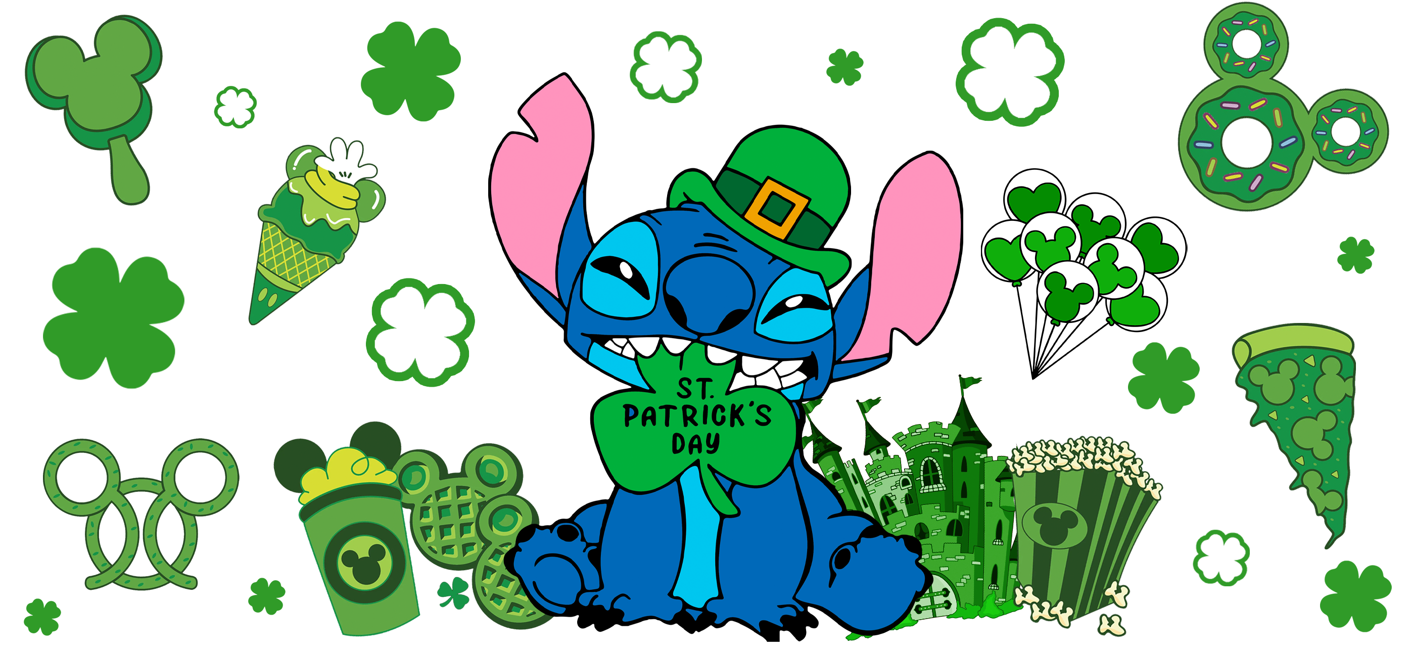 #301  Stitch - St. Patricks Day