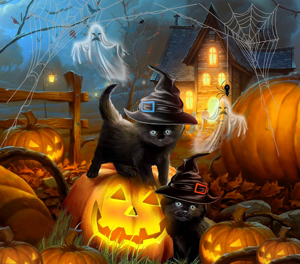 #85 Spooky Cat