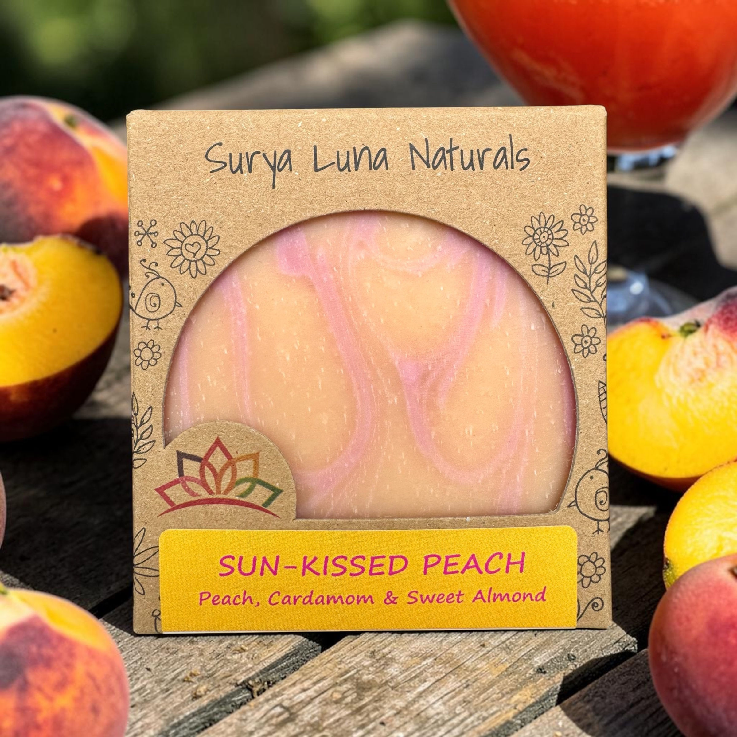 Sun-Kissed Peach Soap Bar