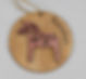 Thumbnail: Dalarna horse Ornament Classic