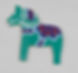 Thumbnail: Dalarna horse Magnet
