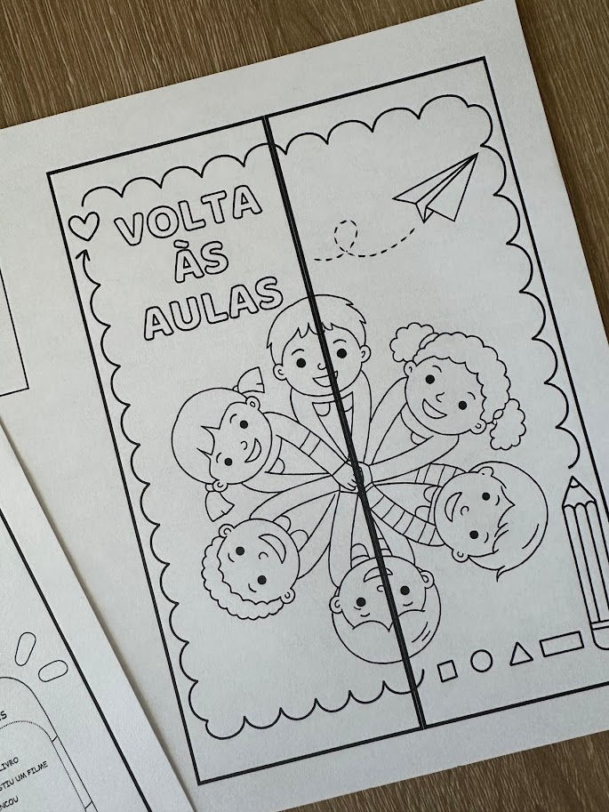 Miniatura: LapBook Volta às Aulas (PDF)