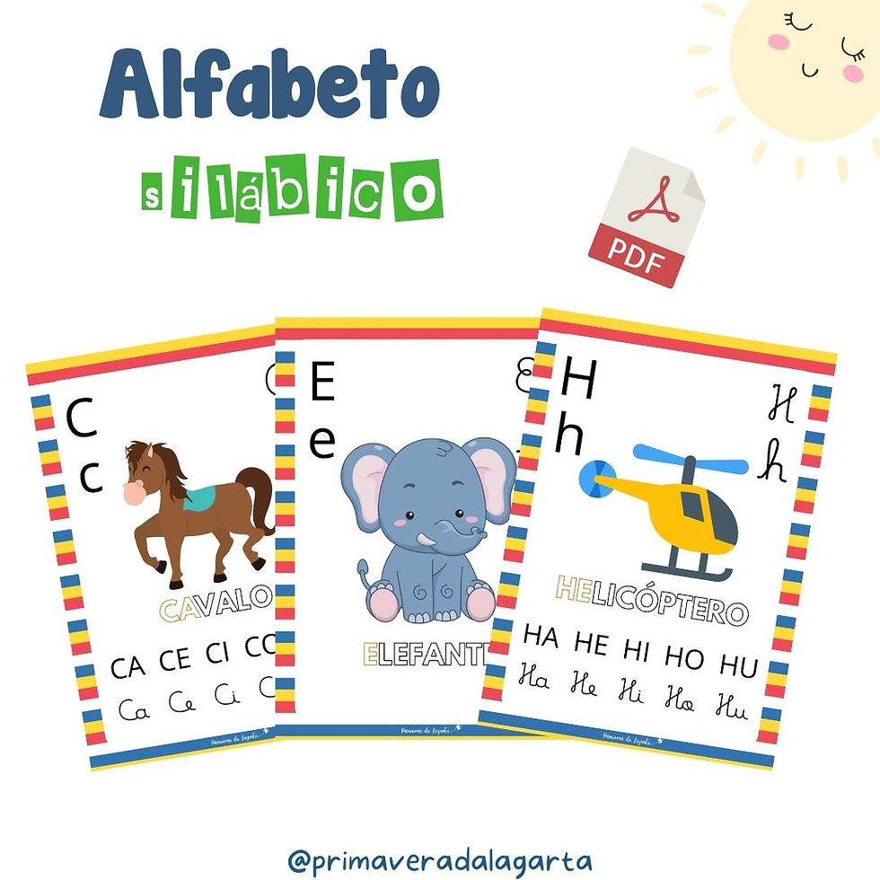 Alfabeto silábico (Arquivo digital PDF)