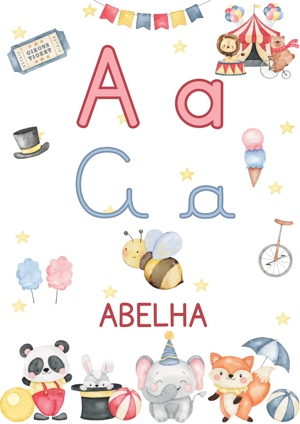 Miniatura: Alfabeto Ilustrado - Circo