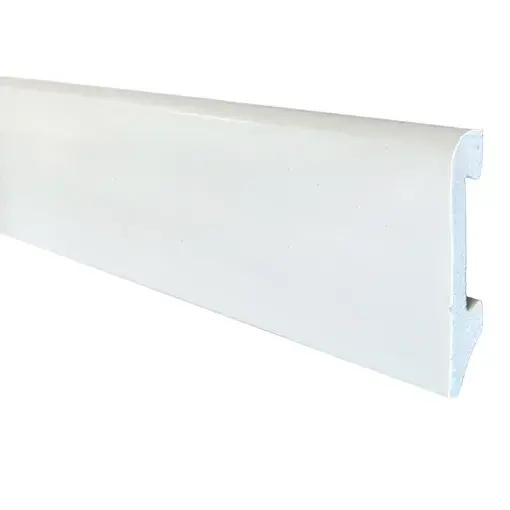 Varilla Zócalo Resistente al Agua Blanco Polar (precio de lista por unidad)