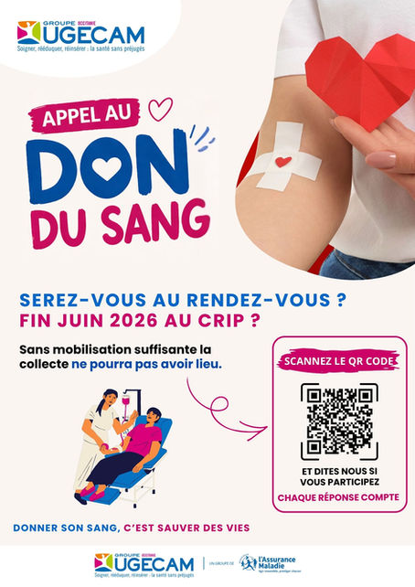 Le Don du Sang au CRIP : On compte sur vous pour le grand retour !