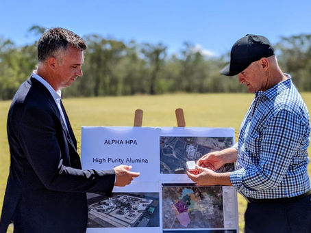 High purity alumina plant