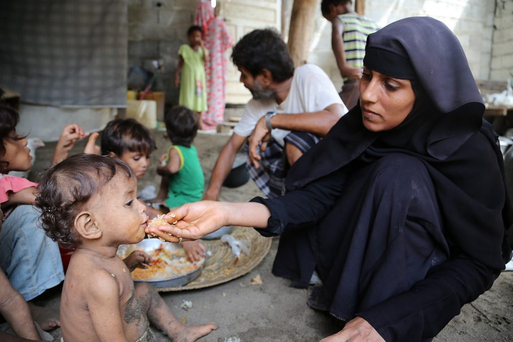 Quando o conflito armado começou no Iêmen, em 2015, o país já era considerado um dos mais pobres do mundo. Foto: (Crédito: PMA/Reem Nada)