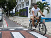 Fortaleza conclui ciclovia no Centro, e supera 500 km de vias para bicicleta