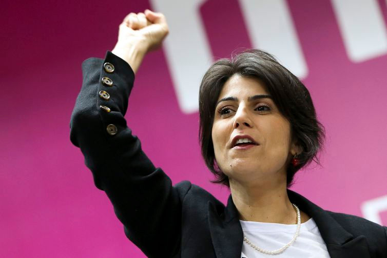 Manuela D'Ávila é a candidata pelo PCdoB - Marcelo Camargo/Agência Brasil