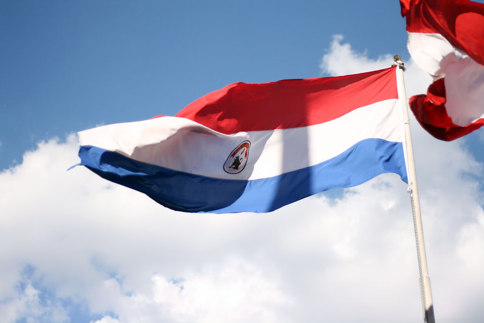 Bandeira do Paraguai. Foto: Flickr (CC)/Tetsumo