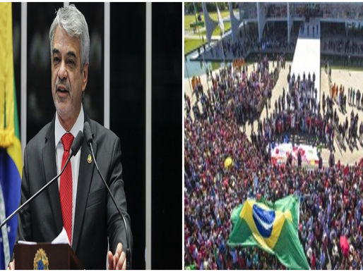 Perdemos uma batalha, mas voltaremos pela rampa da frente do Palácio, diz Humberto