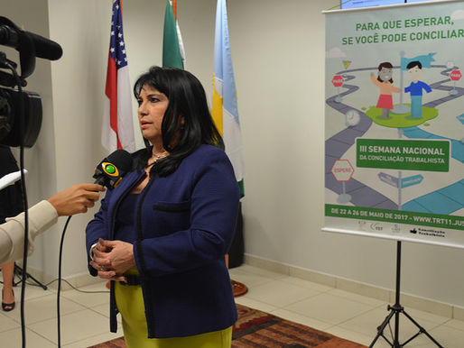 III Semana Nacional da Conciliação Trabalhista arrecada cerca de R$ 6 milhões no TRT11