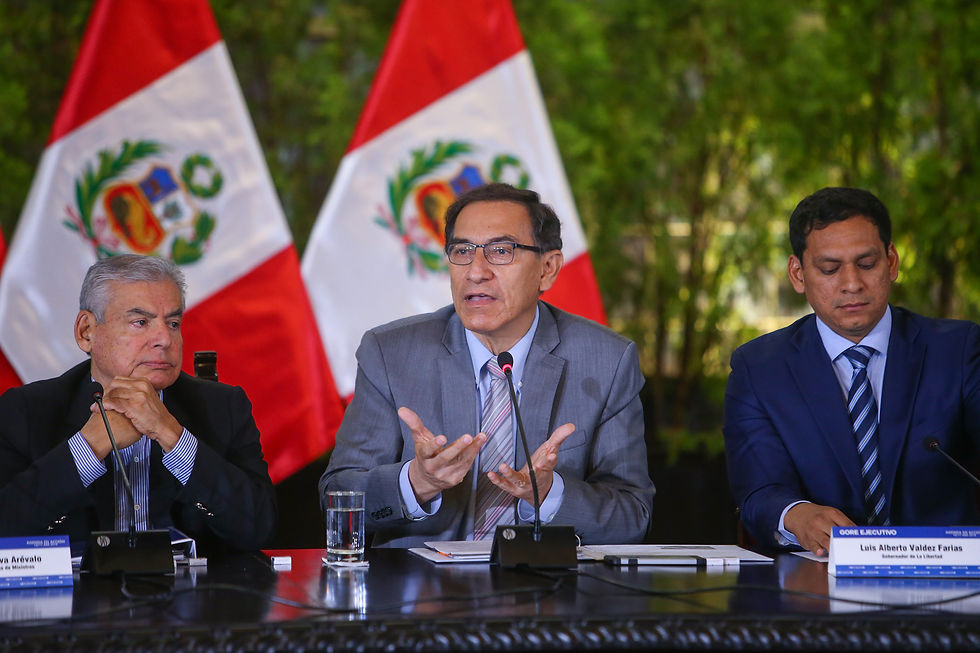 Foto - (Crédito: Presidência do Peru