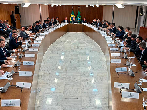 Lula com governadores, Congresso e STF: afirmar a democracia para desenvolver o país