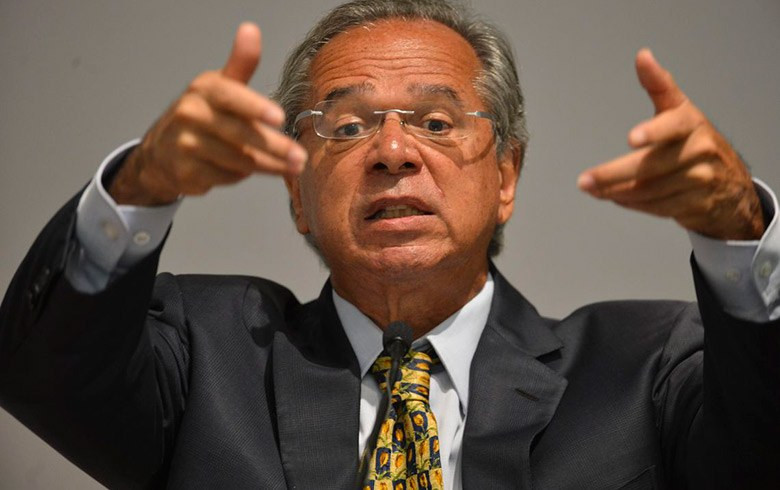paulo guedes Ministro da Economia de Bolsonaro, Paulo Guedes prega regime trabalhista com menos direitos para jovens (Valter Campanato/Agência Brasil)
