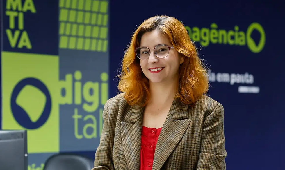 Repórter Tâmara Freire, da Agência Brasil, é finalista no Prêmio SBIm