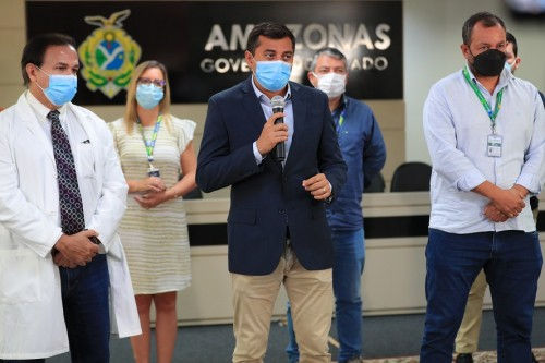 Wilson Lima antecipa vacinação contra a Covid-19 para pessoas a partir de 28 anos em Manaus, em mais