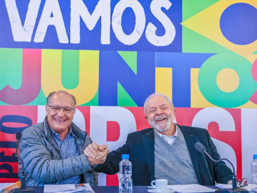 Lula: “Chapa com Alckmin é demonstração de que responsabilidade fala mais alto do que divergências”