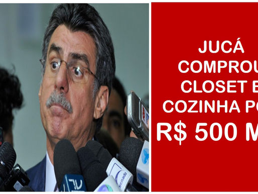 Jucá comprou closet e cozinha por R$ 500 MIL