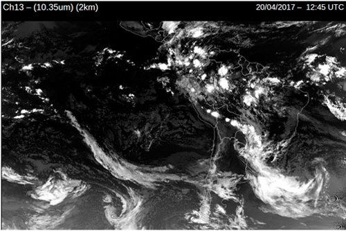 Satélite meteorológico mais eficaz do mundo envia dados ao Inpe