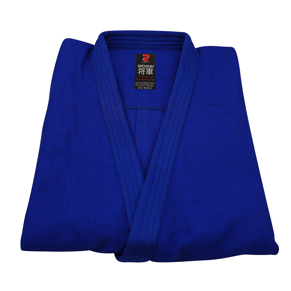 Miniatura: Kimono Judo Fightart Teddy Riner Shogun IJF Approved Azul