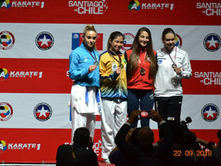 Team adidas Karatê Brasil - Resumo de participação: Karate1 - Série A - Santiago/Chile 2019