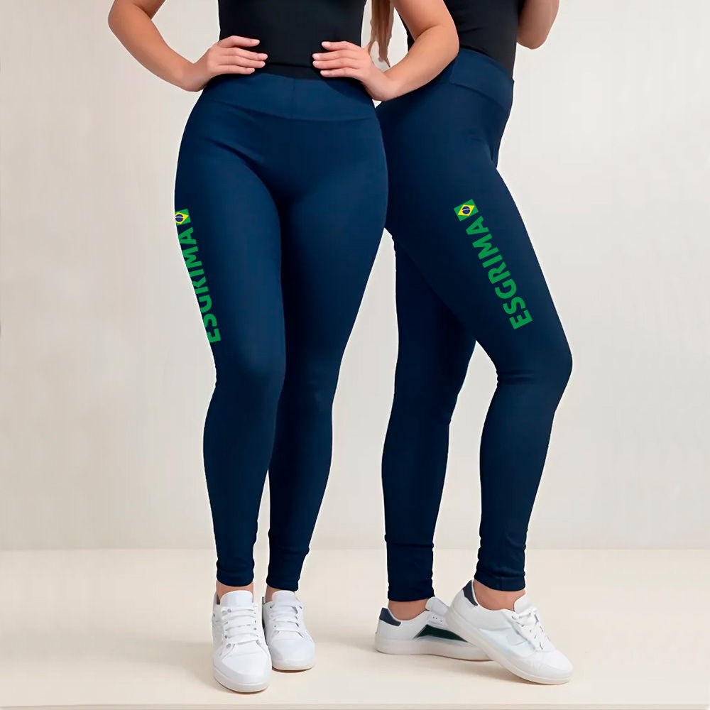 Calça Feminina CBE Legging Grossa Cós Alto