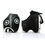 Miniatura: Protetor Aparador de Coxa Fairtex TP3 Black Deluxe Thigh Pads