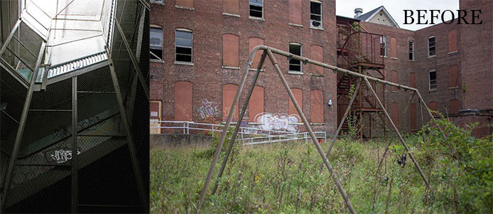 Former Abandoned State Homeopathic Hospital