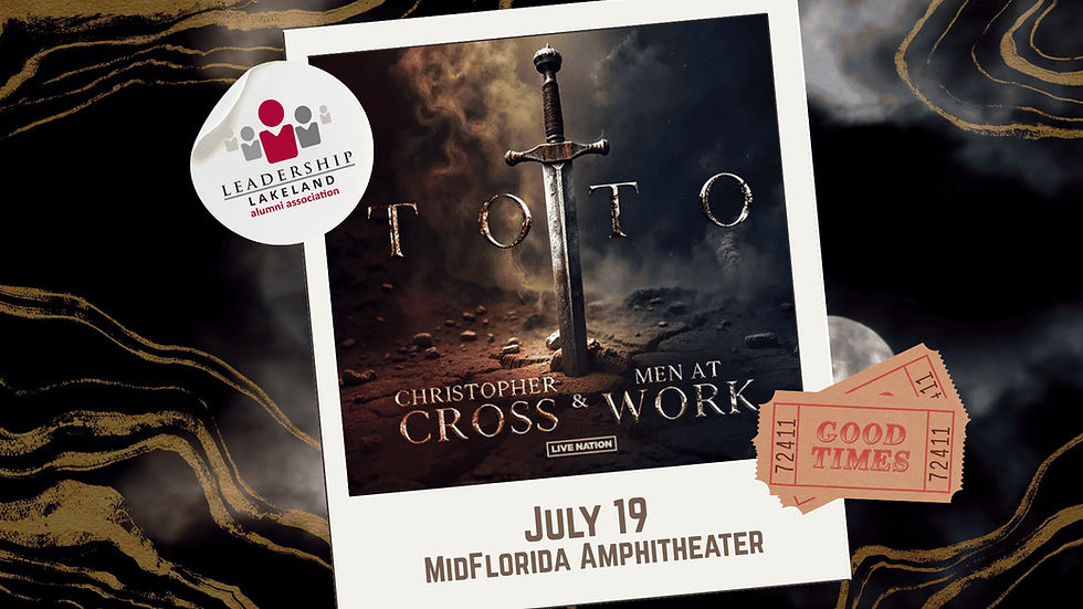 Live Nation Toto, Christopher Cross and Men at Work Concert