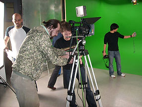 Greenscreen Dreh